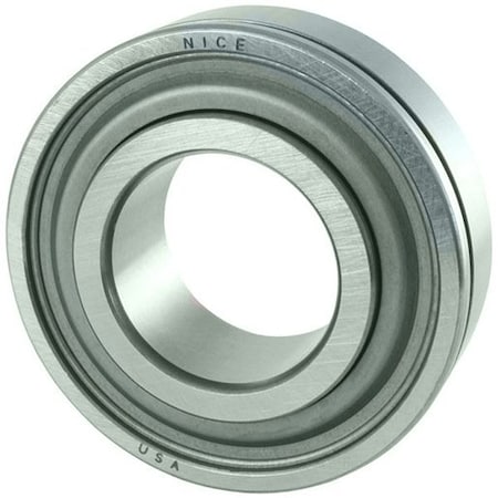 Nice Ball Bearing Single Row Ball Bearing; 1 in. Bore; 2 in. Outside Diameter; 5/8 in. Outer Race width 7616DLTNTG18